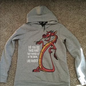 Mushu dragon hoodie from Mulan